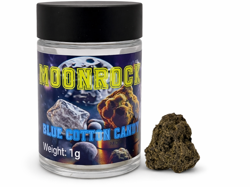 Blue Cotton Candy | Premium Moonrocks